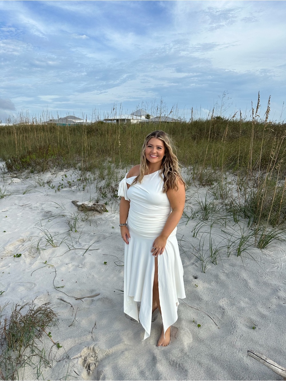 Womens white skirt